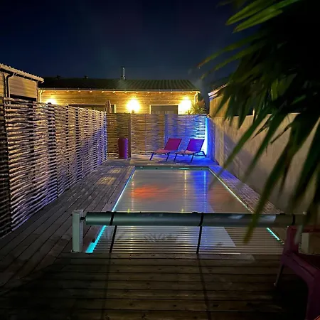 Maison De L'Ocean 100M Des Plages - Piscine Partagee Et Chauffee 2 Chambres