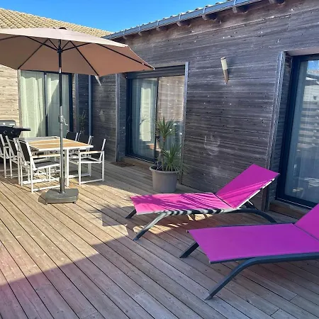 Maison De L'Ocean 100M Des Plages - Piscine Partagee Et Chauffee 2 Chambres بيت للعطل *