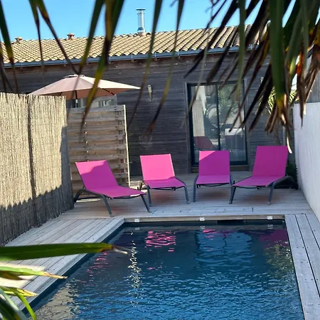 Maison De L'Ocean 100M Des Plages - Piscine Partagee Et Chauffee 2 Chambres أنجولينز سر مير