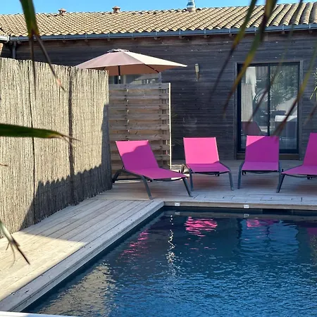 Maison De L'Ocean 100M Des Plages - Piscine Partagee Et Chauffee 2 Chambres *